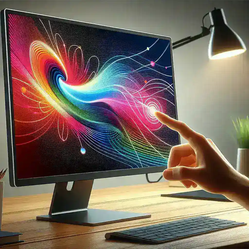 Are there LED monitors with touchscreens?